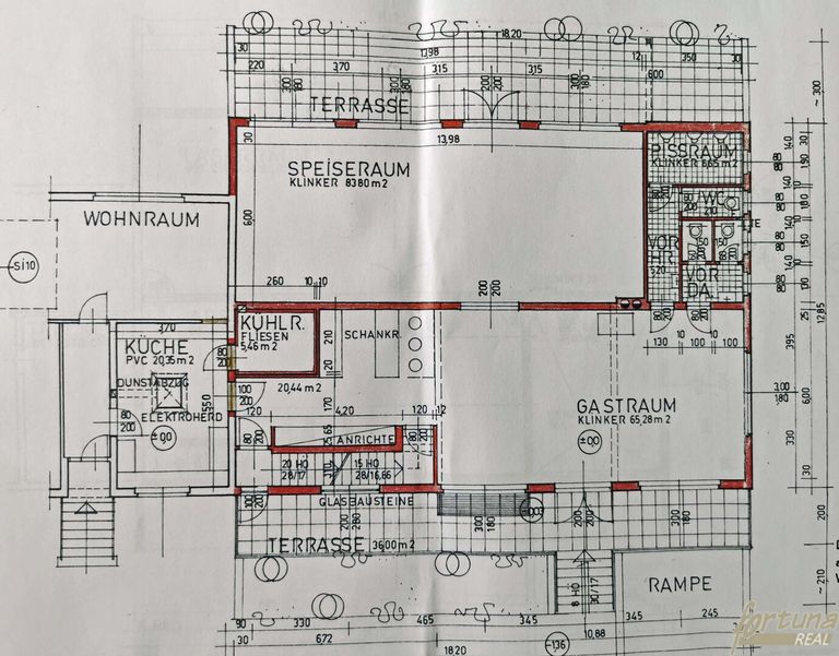 Grundriss EG Gastro