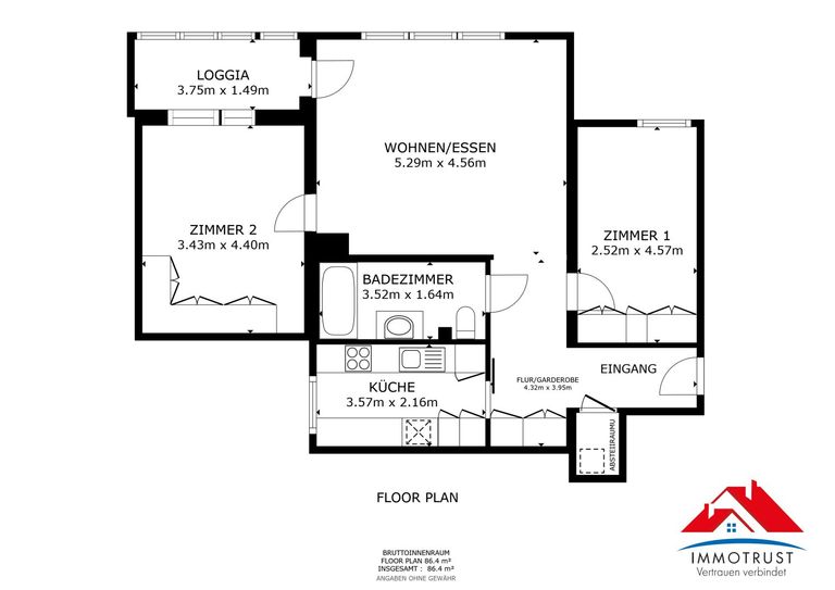 Plan Wohnung