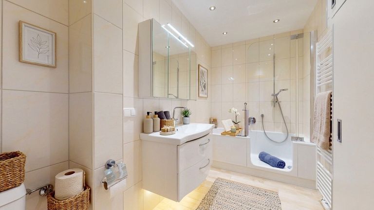 Ausstattungsbeispiel Badezimmer