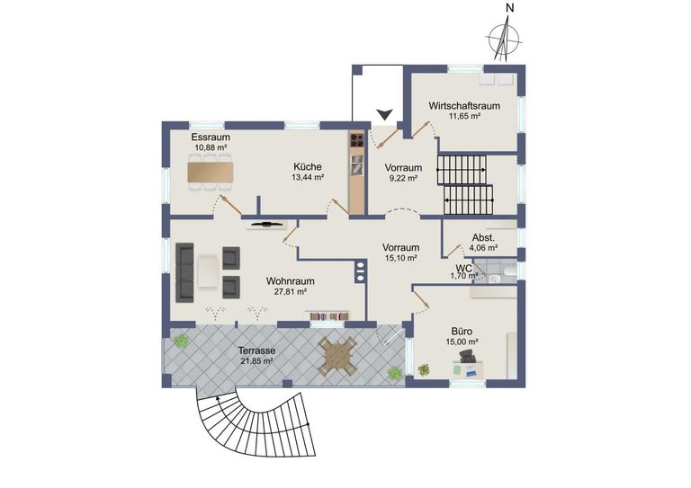 Grundrissplan EG