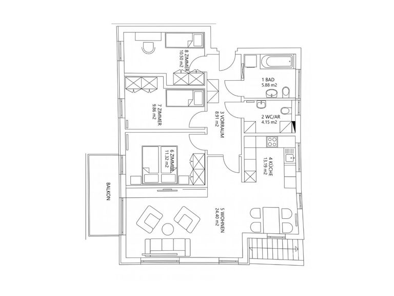 Grundriss Stattegg