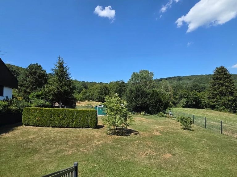 Gartenblick von Terrasse