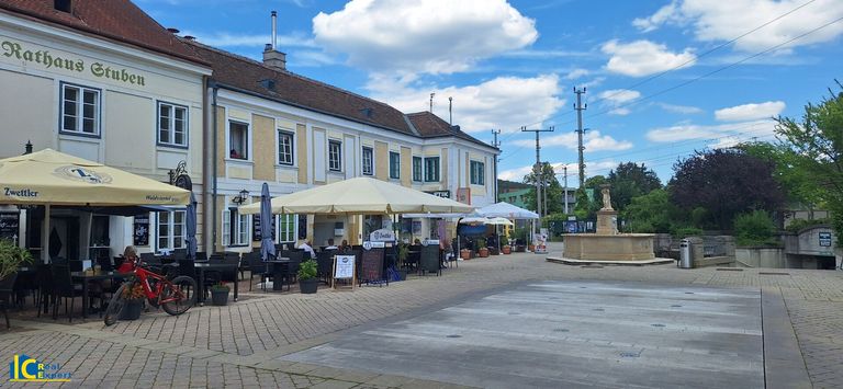 Lokale mit Schanigärten im Zentrum