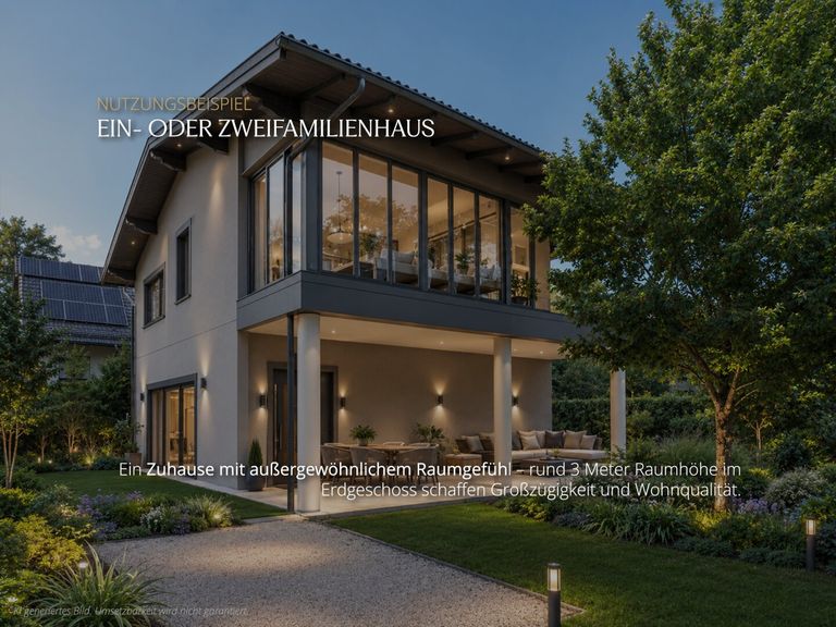 Nutzungsbeispiel Ein- oder Zweifamilienhaus