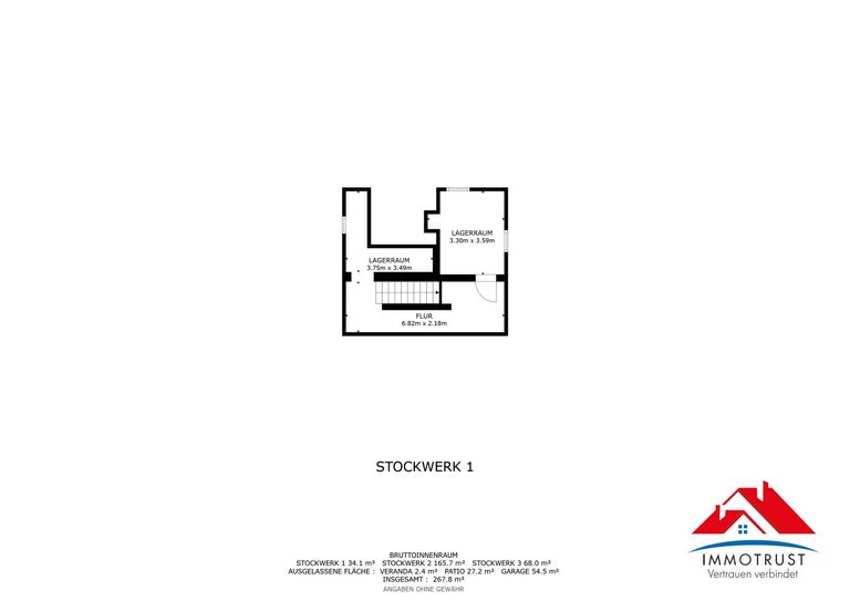 Plan Kellergeschoss