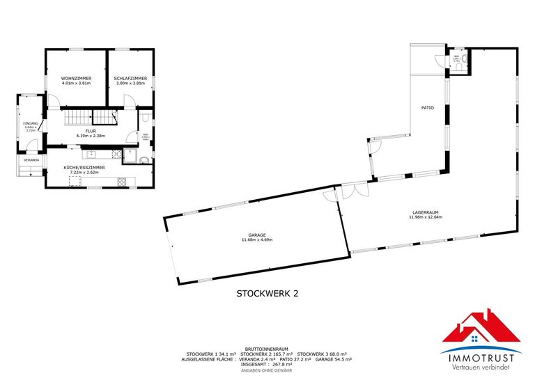 Plan Erdgeschoss