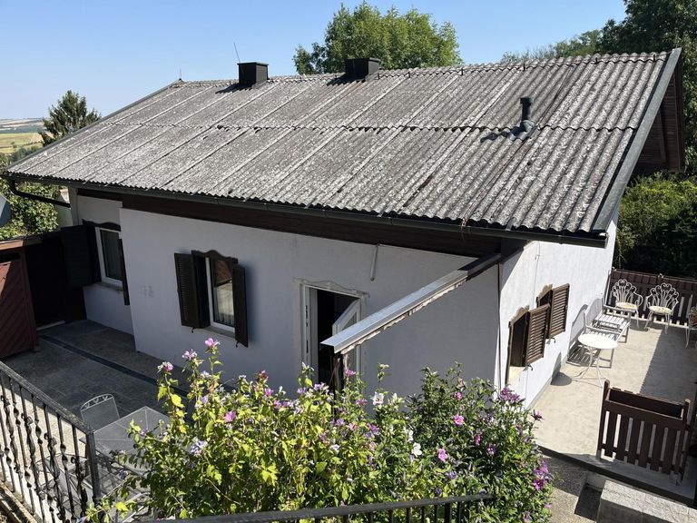 Ansicht Haus gartenseitig