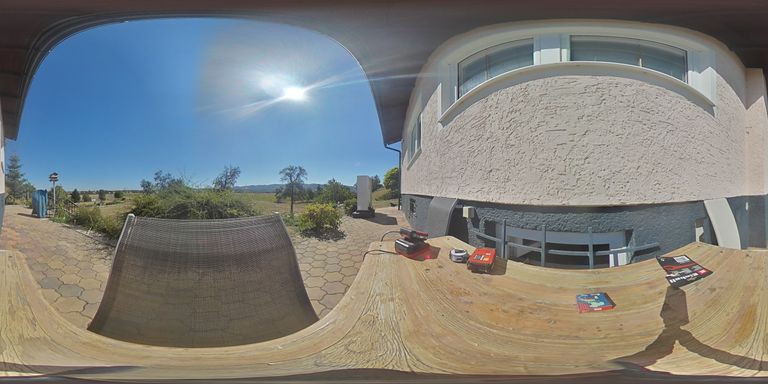 Terrassenaussicht Süden