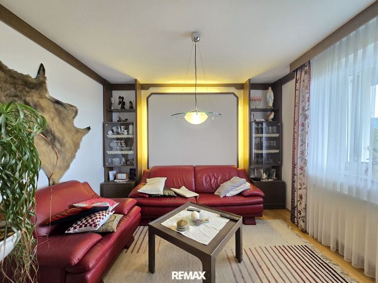 Wohnzimmer im Erdgeschoss