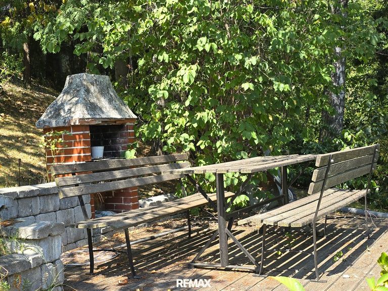 Grillplatz im Garten
