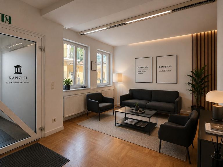 Empfangsbereich KI Visualisierung