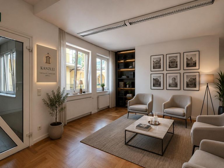 Empfangsbereich KI Visualisierung