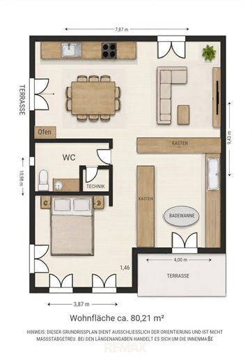 Grundrissplan