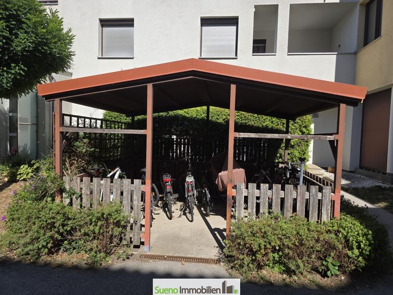 Fahrrad-Insel im Freien