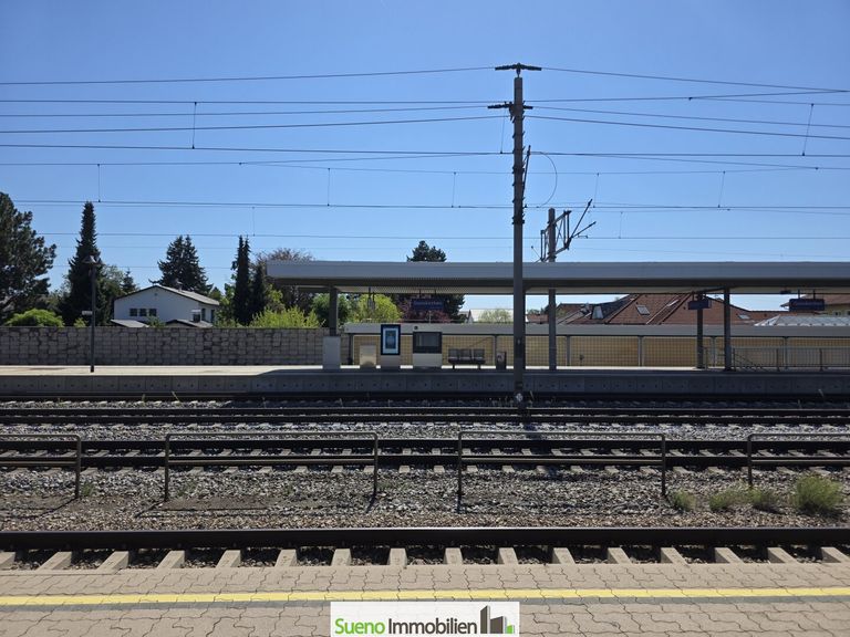 Bahnhof Gunskirchen in unmittelbarer Nähe