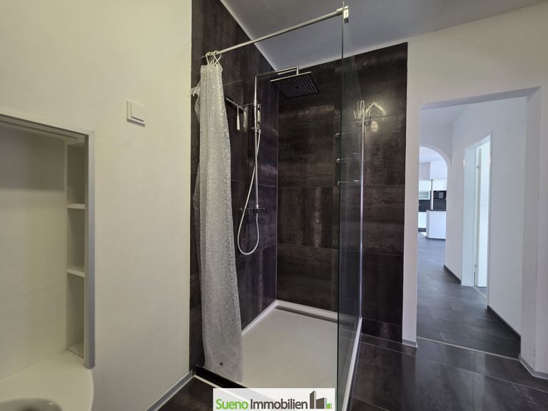 Begehbare Dusche
