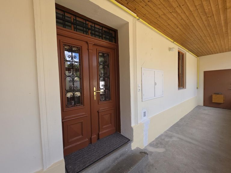 Eingang ins Haus