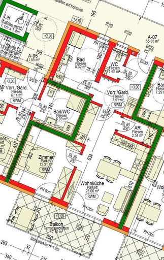 Grundriss OG Haus A Top 7