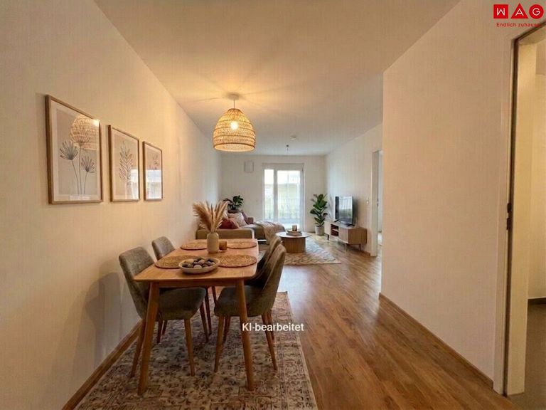 Möblierungsvorschlag Wohnzimmer KI generiert