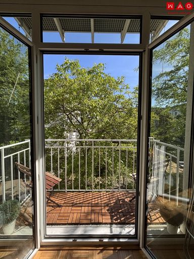 Balkon mit Aussicht