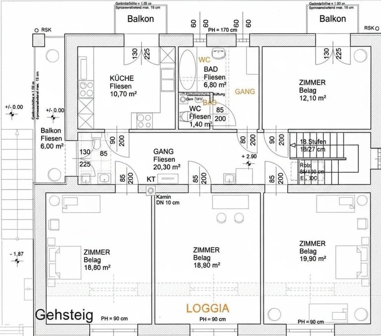 22. Einfamilienhaus 7142 Illmitz - Grundriss  2