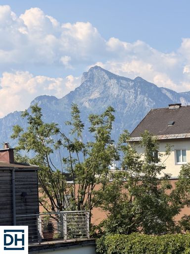 Aussicht Balkon hinten