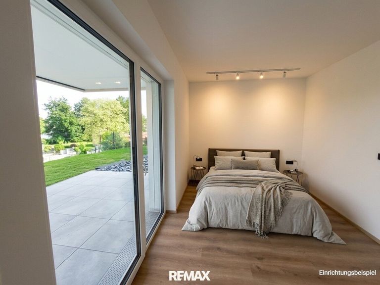 Schlafzimmer, Einrichtungsbeispiel