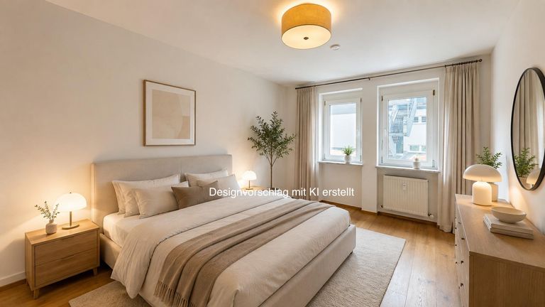 Schlafzimmer Designvorschlag