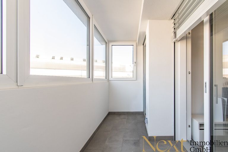 Schallschutzbalkon