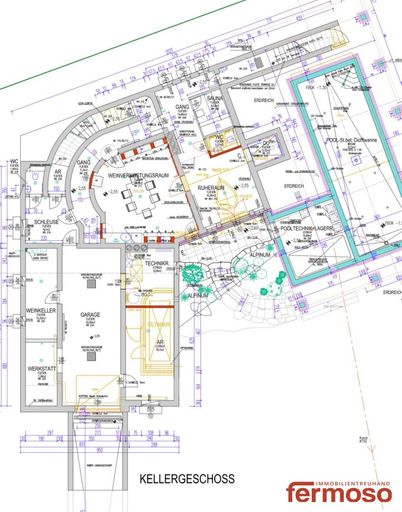 Plan Kellergeschoss