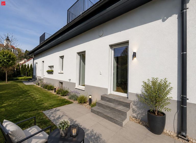 KI-visualisierter Garten