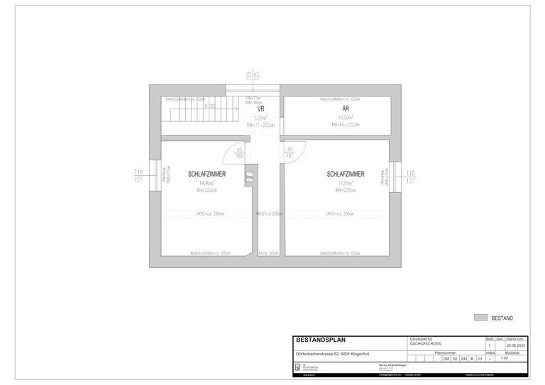 Grundrissplan OG