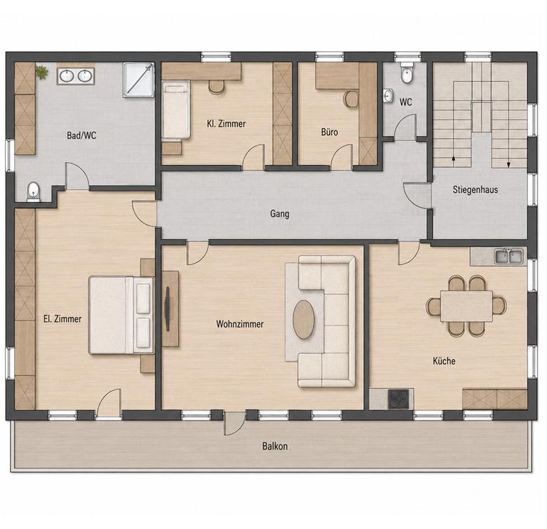 2D Grundriss EG