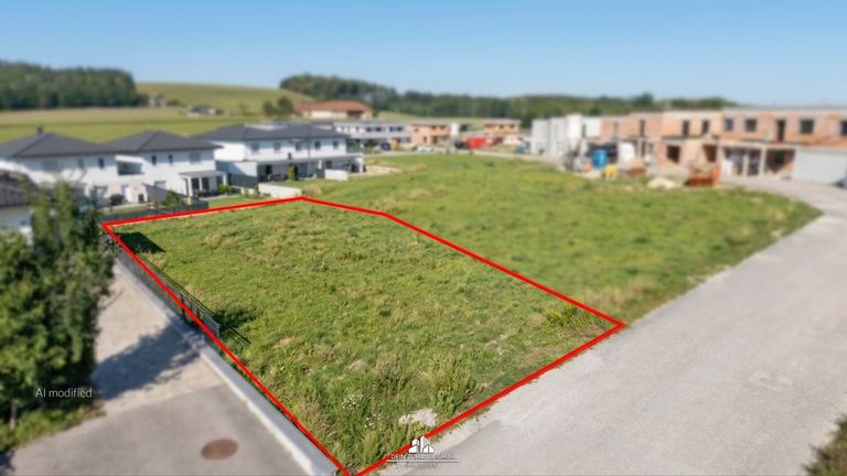 Grundstück Blick nach Norden