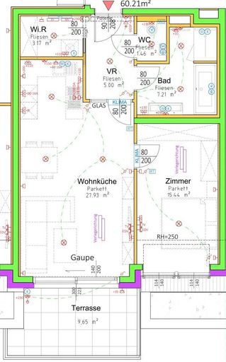 14. Eigentumswohnung Wien - Donaustadt - Grundriss