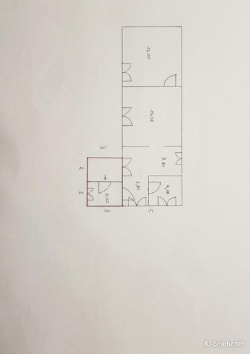 Grundriss vom Altbestand