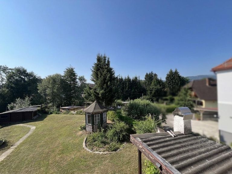 Ausblick Balkon