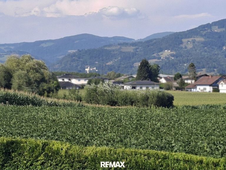 Ausblick vom Grundstück