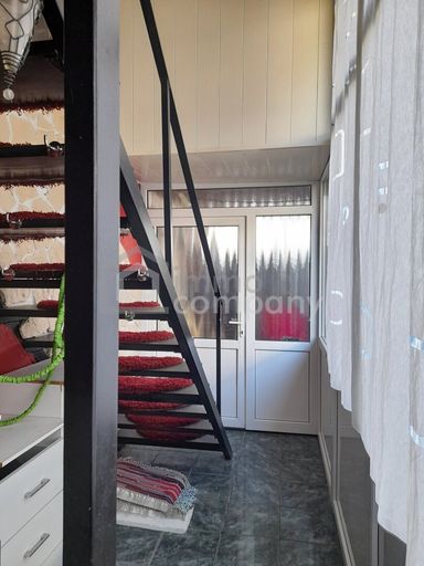Aufgang zum Dachzimmer / Jugendzimmer.