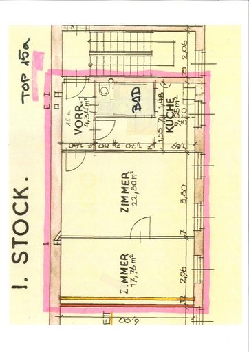 Wohnungsplan 15a