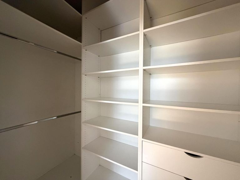 begehbare Garderobe