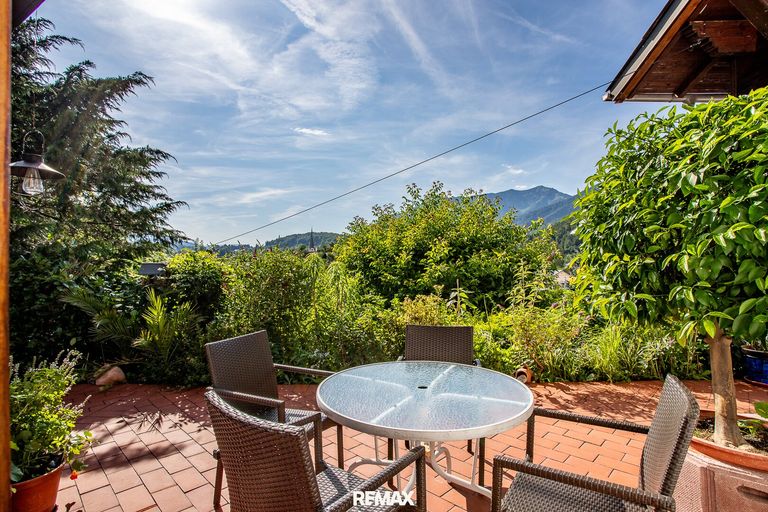 Terrasse im Erdgeschoss