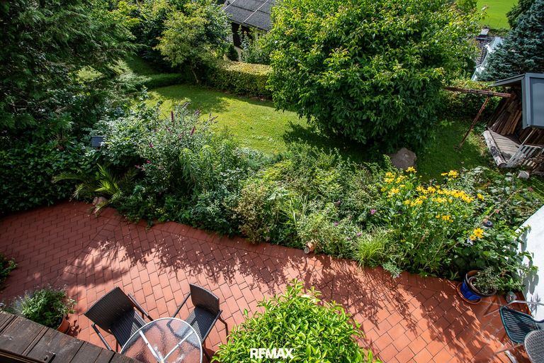 Terrasse im Erdgeschoss