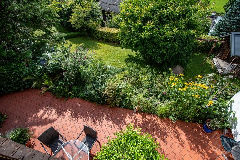Terrasse im Erdgeschoss