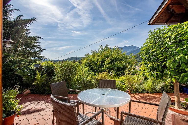 Terrasse im Erdgeschoss