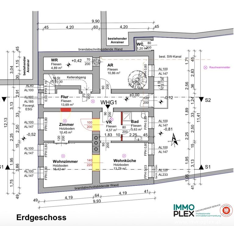 Grundriss Erdgeschoss