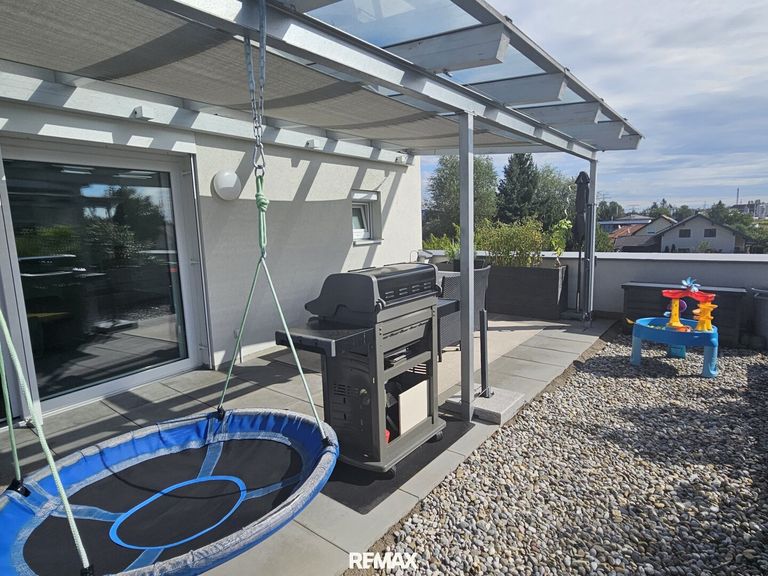 Terrasse süd-west-seitig