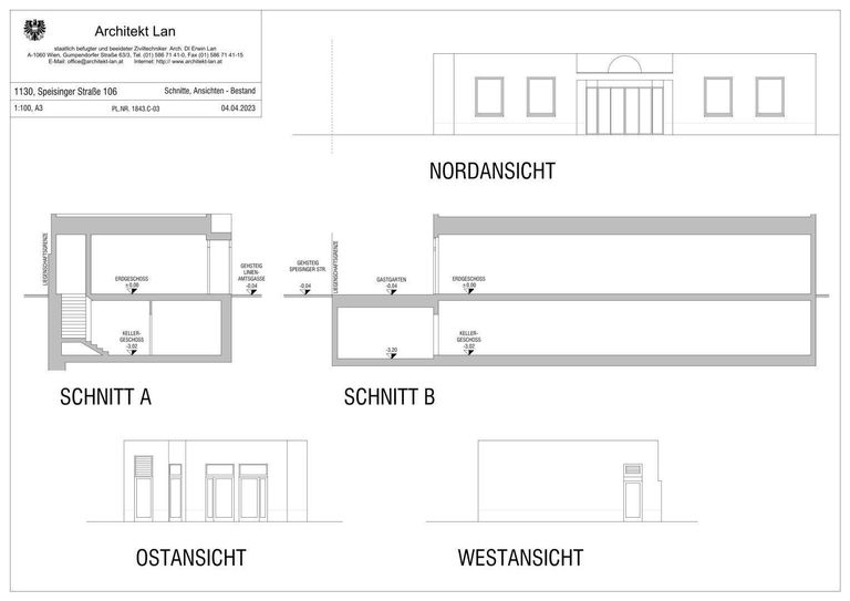 Gebäude Anischt