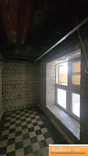 Erdgeschoß Kühlraum im damaligen Gewerbebereich