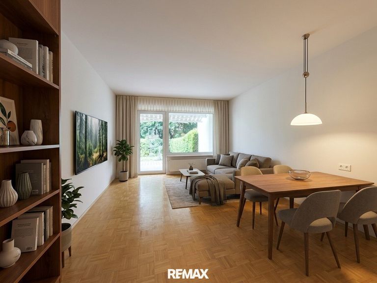 Wohnzimmer - KI Visualisierung